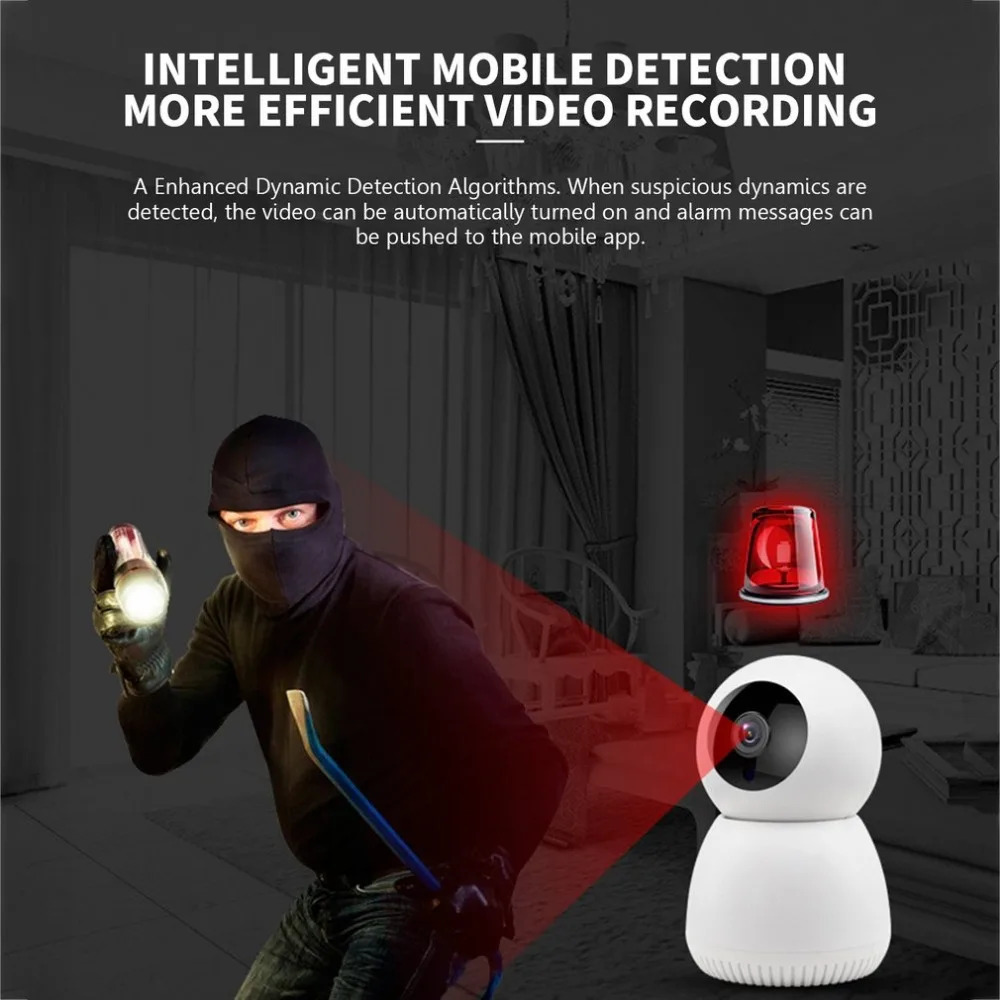 1080P IP камера беспроводная камера WiFi для камеры видеонаблюдения ИК ночного видения P2P монитор для маленьких домашних животных видеокамера