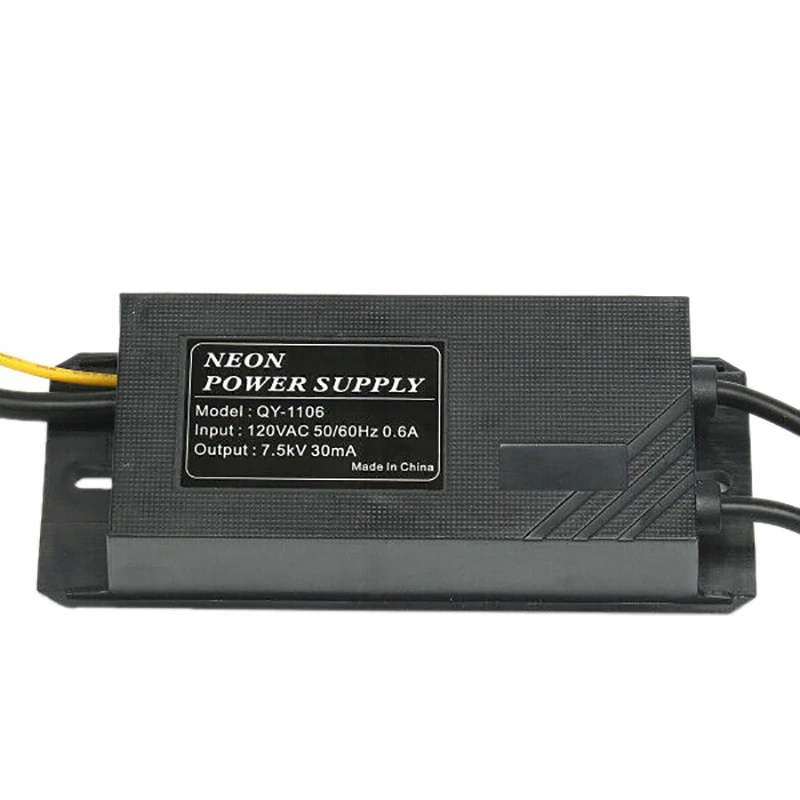 7.5кв 30 мА неоновый светильник трансформатор электронный источник питания Трансформатор США штекер