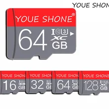 Карта памяти Micro SD, реальная емкость, 8 ГБ/16 ГБ/32 ГБ/64 Гб/128 ГБ, класс 10, карта памяти Micro SD для смартфонов samsung, флеш-карта