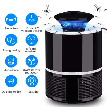

5W USB Led Mosquito Killer Lamp UV Night Light USB Insect Killer Electric Bug Zapper Mosquito Trap Lantern Repellent Lamp Home