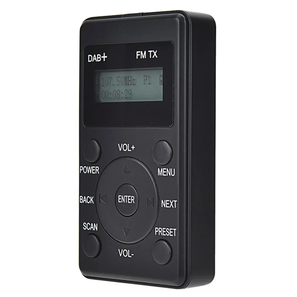 Портативный мини Автомобильный приемник Dab и FM передатчик плюс цифровой