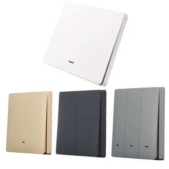 

86*86mm EU Press Button Switch Panel Face Plate