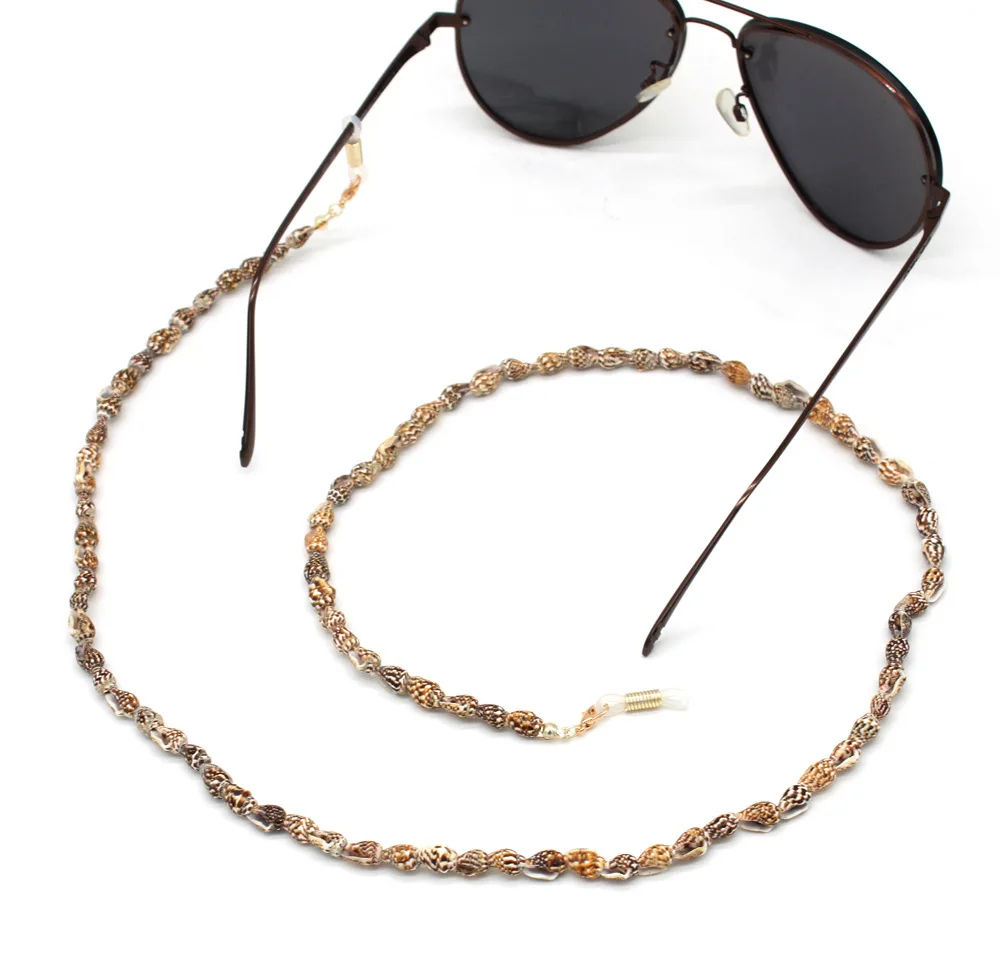 Ракушка очки солнечные очки с цепочкой для чтения цепочка для очков держатель шнура шейный ремень веревка