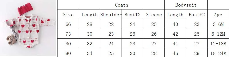 Милый вязаный комплект из 2 предметов на День святого Валентина для детей 0-24 месяцев, кофта на пуговицах+ боди без рукавов, весенний комплект одежды для маленьких девочек