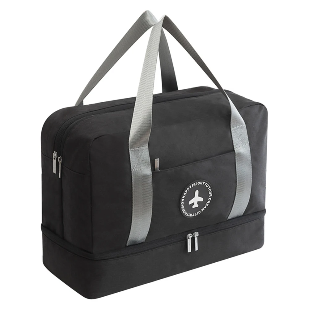 1 Travel Vacation Clothes Toiletries Storage Bag Fitness Organizer Dry And Wet Separation Swimming Bag Beach Waterproof Shoe Bag - Цвет: 1