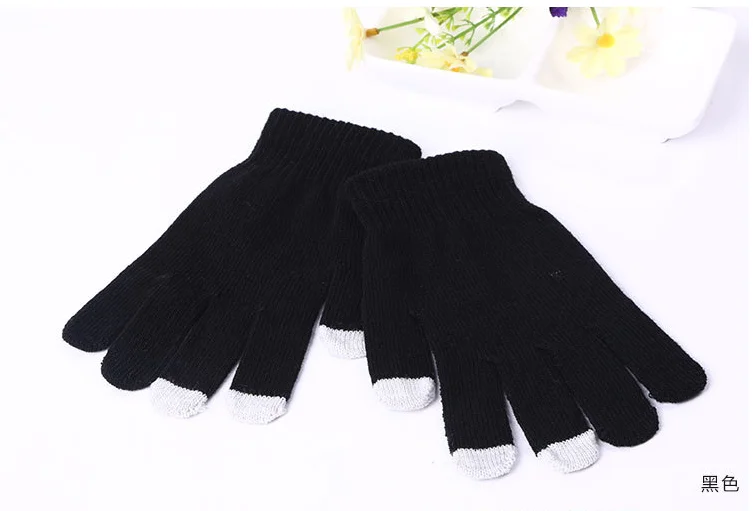 Аниме Пикачу перчатки Плюшевые льняные перчатки зимние мягкие перчатки сенсорный экран смартфон женские перчатки
