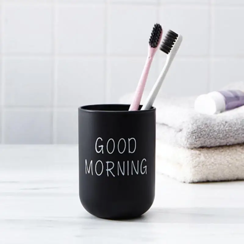 Портативный держатель для зубных щеток с надписью «Good Morning Cup PP» в Северной Европе