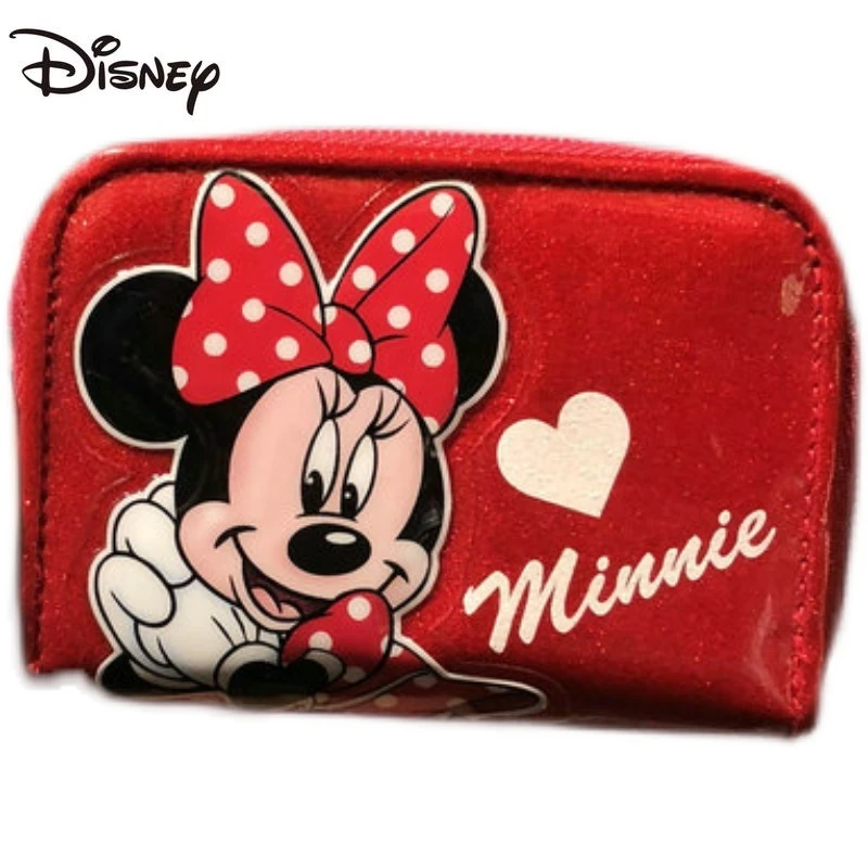 Disney Cartera Original de Minnie para mujer, de gran capacidad, de lujo, a la moda|Monederos y carteras| - AliExpress