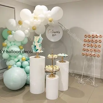 

DIY Globals Macaroon Mint Balloon Arch Kit Gold Confetti Latex Ballon Wedding Birthday Party Garland Baby Shower Backdrop Decor