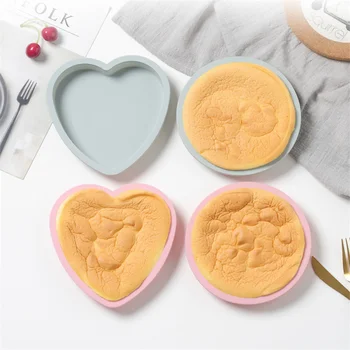 

Topbaking Silicone Layered Cake Round Shape Mold Kitchen Bakeware DIY Desserts Baking Mold Mousse Cake Moulds Baking Pan Tools