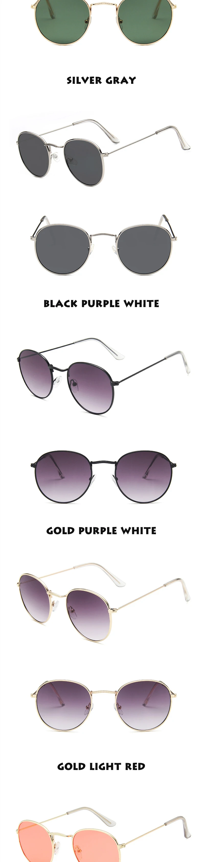 时尚太阳镜_新款时尚太阳镜-郑爽同款墨镜男女士圆脸复古3447---阿里巴巴_06