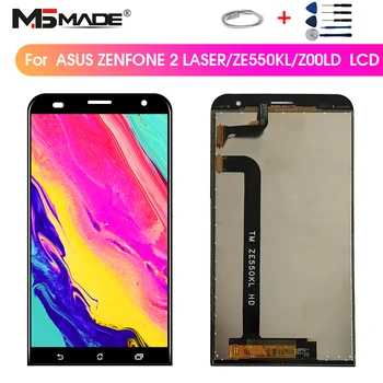 

5.5" Original For Asus ZenFone 2 Laser ZE550KL LCD For Zenfone ZE550KL Display Z00LD LCD Display Touch Screen Prats Assembly