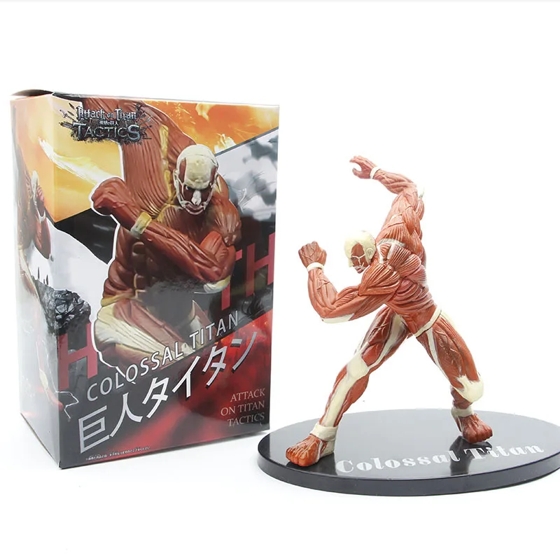 Anime Attacks on Titans Action Figure 17cm The Armored Titan Reiner Braun Giant Figure PVC