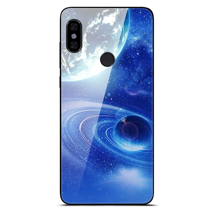 3 Для Xiaomi mi A2 Lite чехол для mi A2 Lite чехол из закаленного стекла силиконовый бампер задняя крышка для Xiaomi mi A2 чехол mi A2 Lite - Цвет: 3