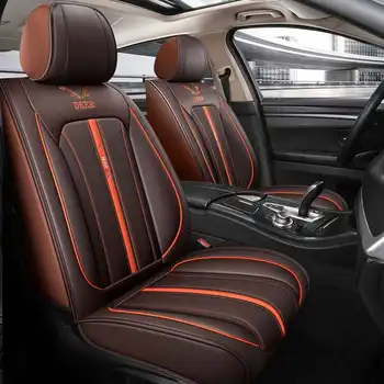 

Car Seat Cover Set Universal Auto Seat Covers Protector for Renault laguna logan megane sandero senia 2 3 talisman modus symbol