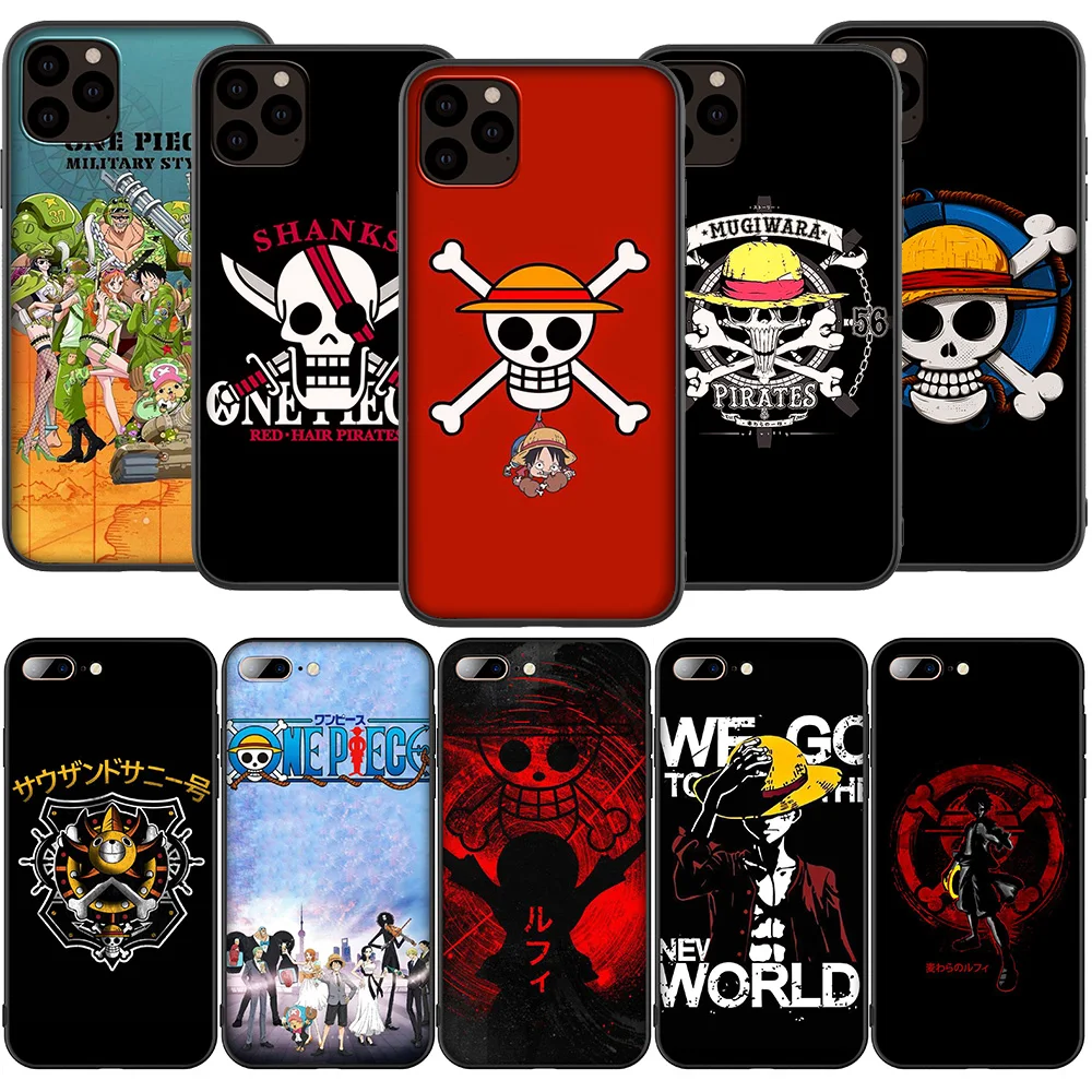 Lavaza K99 One Piece Пираты Карибского моря силиконовый мягкий чехол для iPhone 12 11 Pro XS Max XR X 8