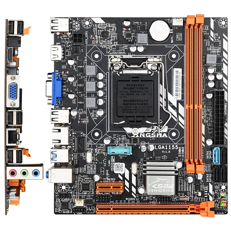 H61B LGA 1155 Материнская плата SATA 2 Intel H61 чипсет Поддержка core серии процессор