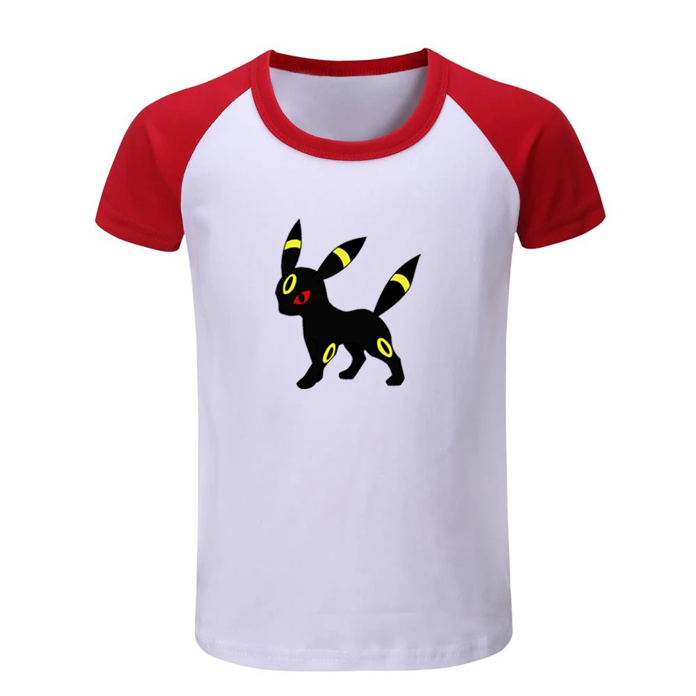 Футболки с покемоном, Umbreon, Charmander, Bulbasaur, Squirtle, детские футболки с рисунком топы с короткими рукавами, рождественский подарок - Цвет: JeKCR996D