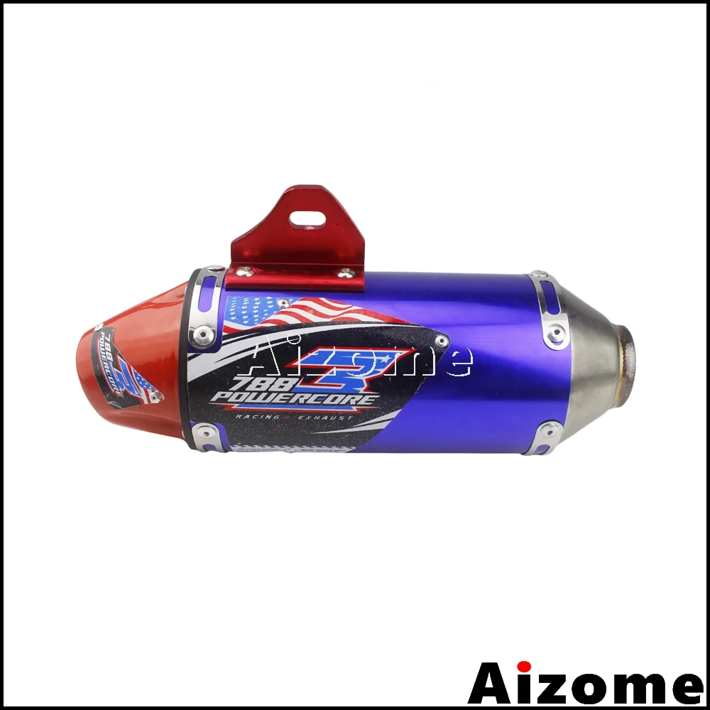 Грязь велосипед выхлопная труба полная система для Honda CRF150F CRF230F 2003- CRF150 CRF230 Внедорожный полный Глушитель Трубы