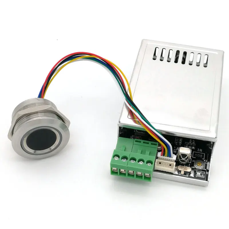 R503 кольцевая емкость идентификационный модуль отпечатков пальцев с резьбой с двухцветным индикатором кольца