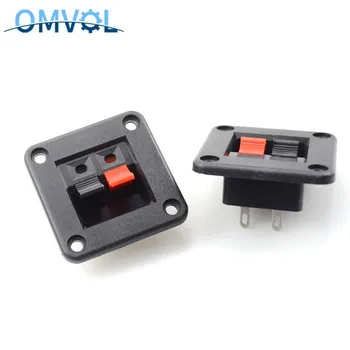 

2PCS Push Type Speaker Terminal Board 2 Positions Speaker terminal