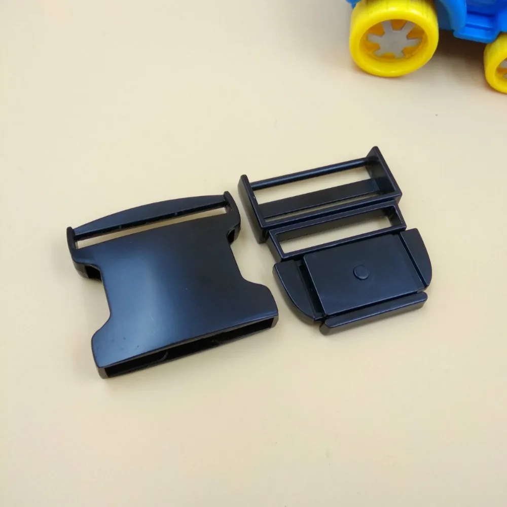 Free Shipping 1.5" For 38mm Webbing 2Pcs Side Release Metal Buckle Shackle For DIY Clothes Accessories