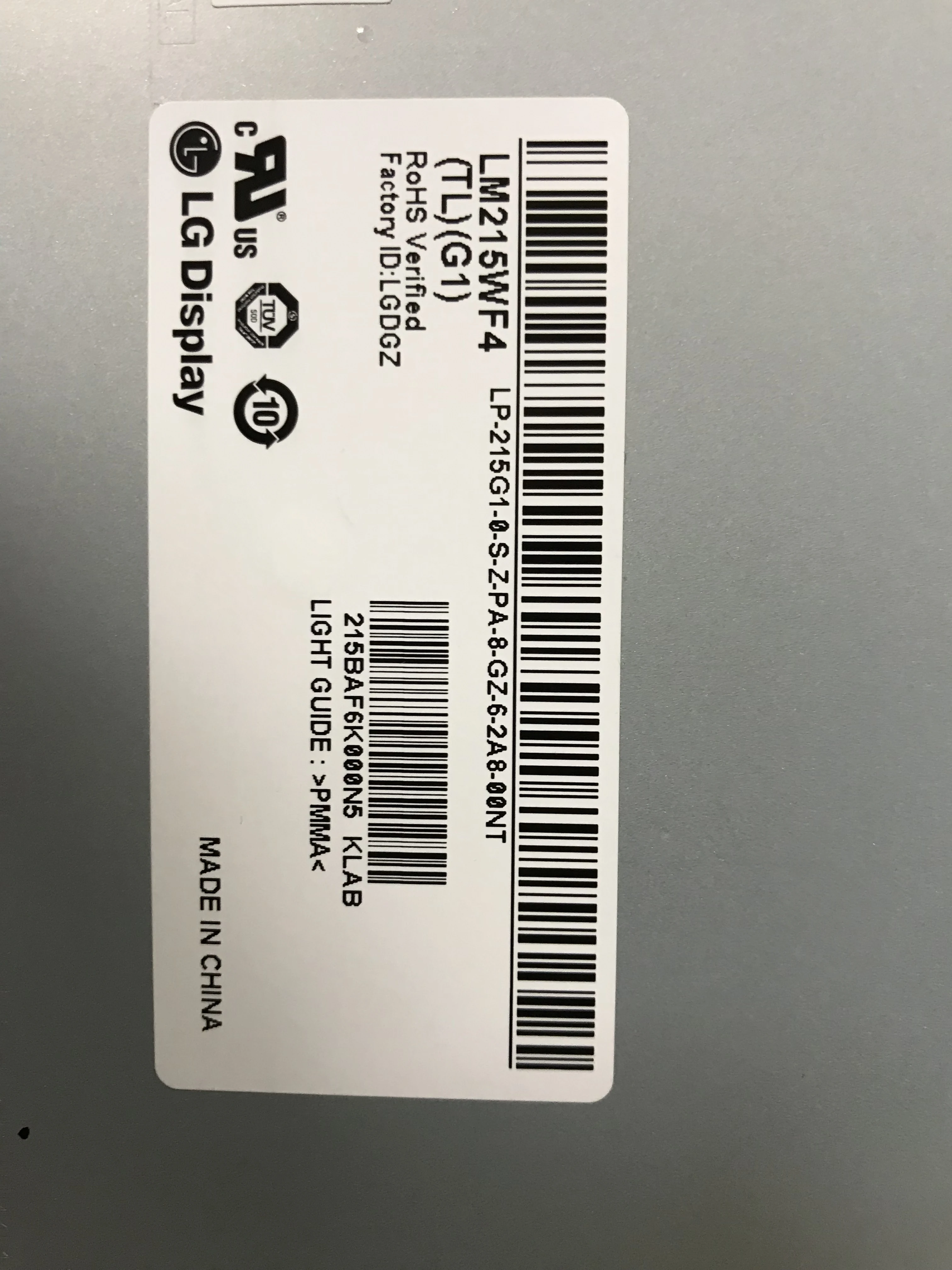 LM215WF4 TLG1 LM215WF4-TLG2 21,5 inch ЖК-панель для B325 B305 C325 C440 C455 B320i B325i B320R4