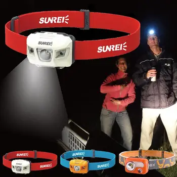 

Super Bright Headlight Hiking Camping 6*4*3.5cm Practical Light Fixture Headlamp Useful Outdoor Lighting High Beam