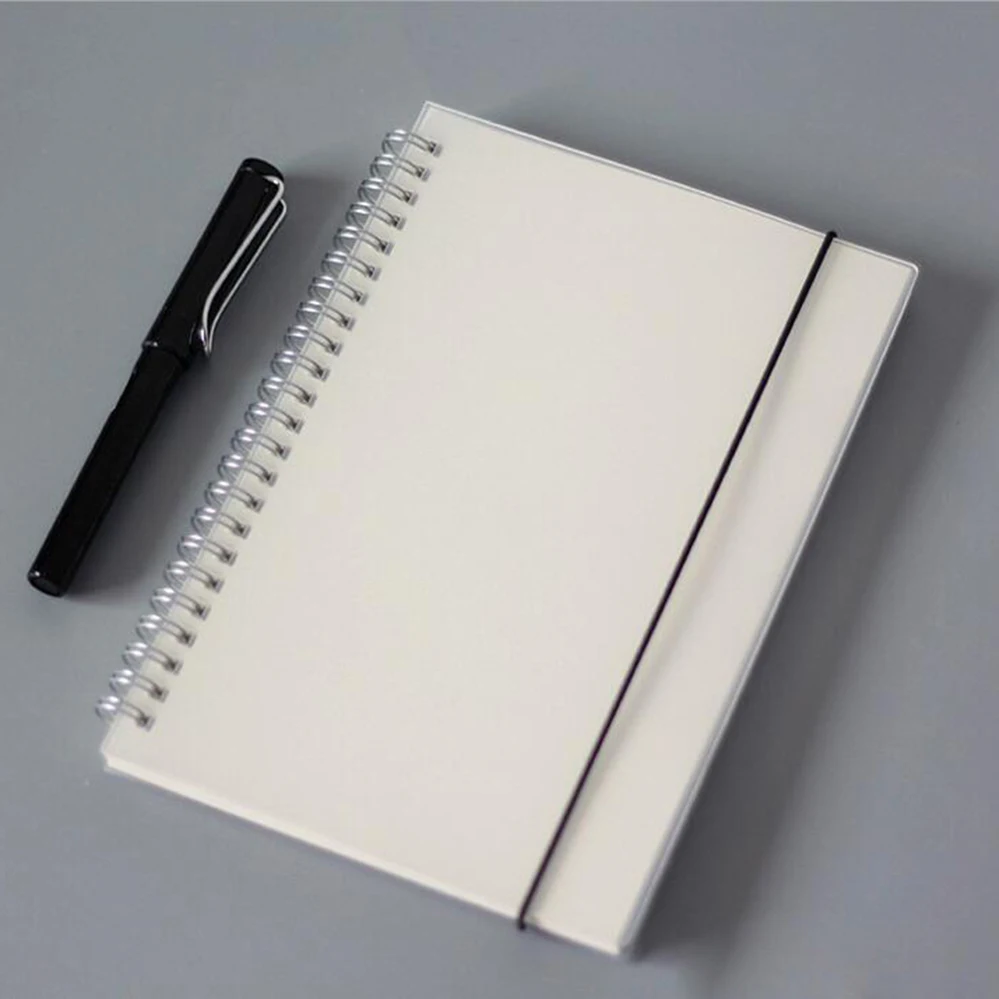 Spiral Notebook Blank Paper A5 Blank Journal Hardcover Blank Sketch Book Pad 80 Sheet 160 Unlined Pages 5.75“ x 8.35” 3 Pack Blank 
