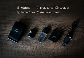 

Mini Smoke Device Remote Control Smoke Appearing Stage Magic Tricks Illusions Charge Magic Props Mentalism Close up Mgaia