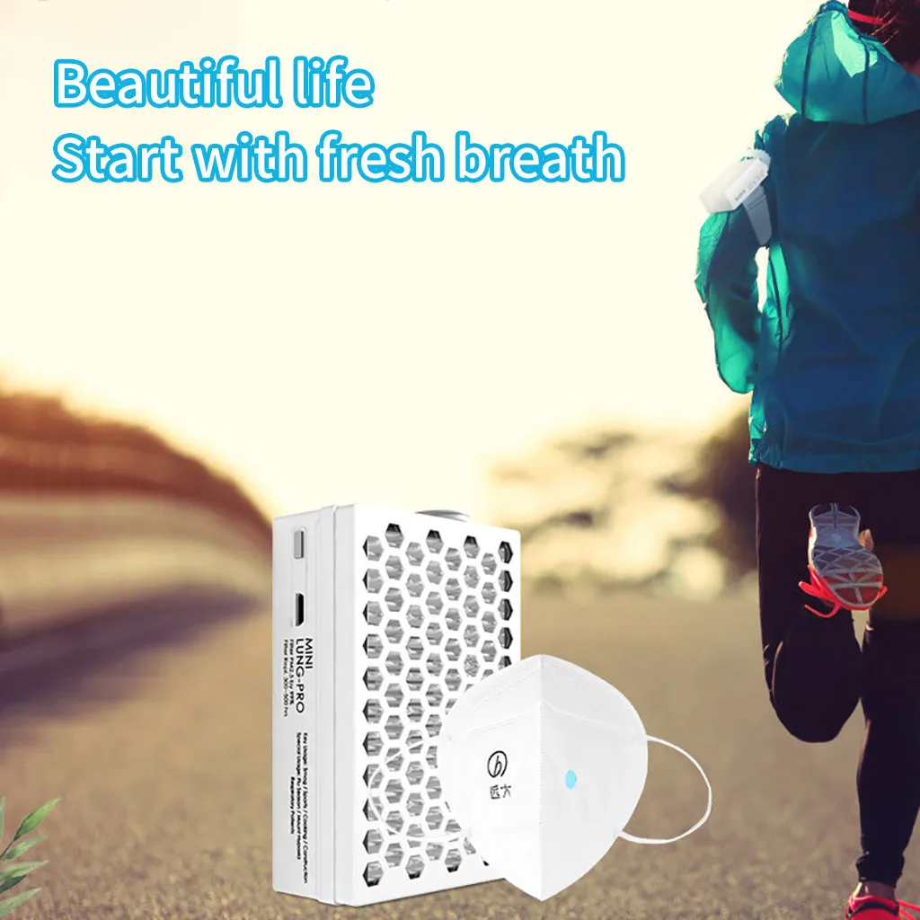 

1pc Personal Portable Air Purifier Wearable with mask Air Purifier Air Freshener No Radiation Anti-bacterial Pollution prevent