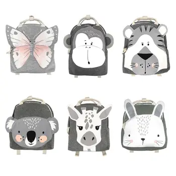 

Cute Animal Baby Backpack Primary School Shoulder Schoolbag Toys Storage Daypack H8WD