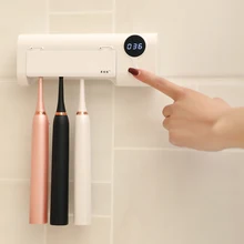 USB портативная зубная щетка стерилизация дезинфицирующее средство ультрафиолетовая зубная щетка для чистки ванной комнаты Стеллаж для хранения инструменты для личной гигиены