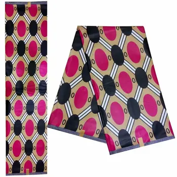 

Hot Sale Ankara Wax Fabric 100% Cotton,Nigerian Java Wax Fabrics 6 Yards,African Wax Print Fabric For Woman Costume!DF-4475