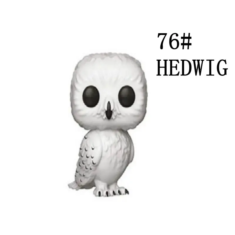 Гарри Добби Рон Луна оснастка Дамблдор Hemione Sirius Black Minerva фигурка куклы Дети Рождественский подарок игрушка - Цвет: 76 bird opp bag