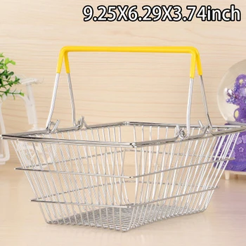 

Creative Storage Basket Shopping Holder Organizer Role Play Supermarket