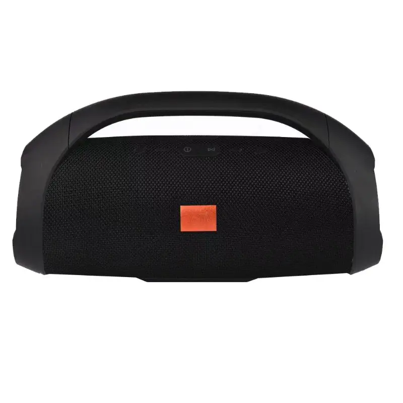 Portable High Power Wireless Bluetooth Speaker Smart Music Player FM Radio Audio Stereo Sound Outdoor Travel Car Device - Цвет: Черный