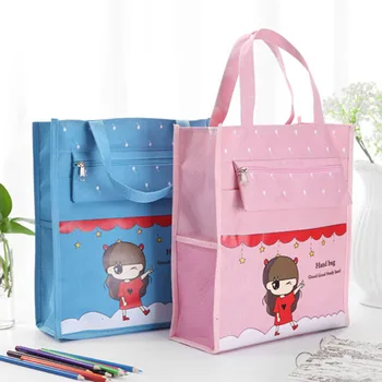 

Zipper A4 File Holder Handbags Oxford Student Examination Paper Textbook Handbags Business Acceptance Bag Totes bolso mujer