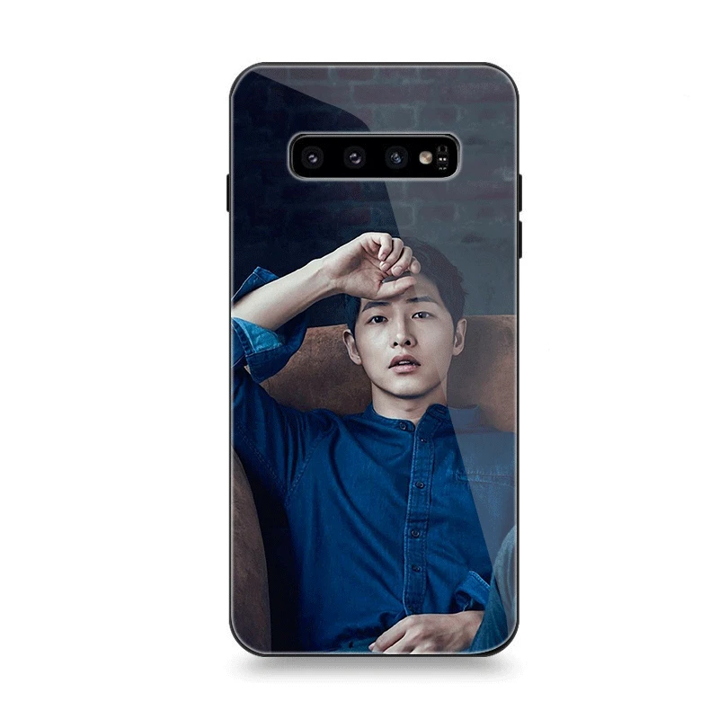 Мобильный чехол для телефона Стекло для samsung A10 A20 A30 A40 A50 A60 A70 S7 край S8 Plus Note 8 9 S10 крышка сон Джун Ки - Цвет: G6