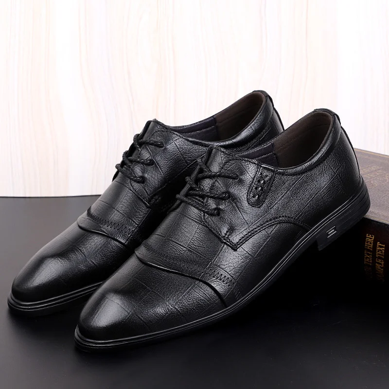 

Men Dress Shoes Snakeskin genuine Leather Men Wedding Oxford Shoes Lace-Up Office Suit Men's Casual Luxury Italian shoes o4