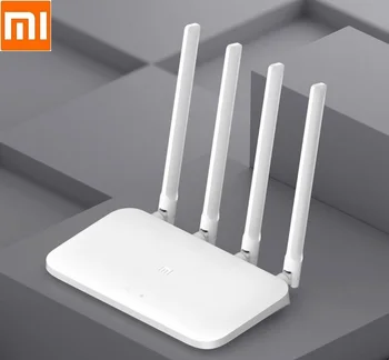 

Xiaomi Router 4A WiFi Repeater 1167Mbps 2.4Ghz 5Ghz WiFi 802.11ac 4 Antennas APP Control Wireless Routers