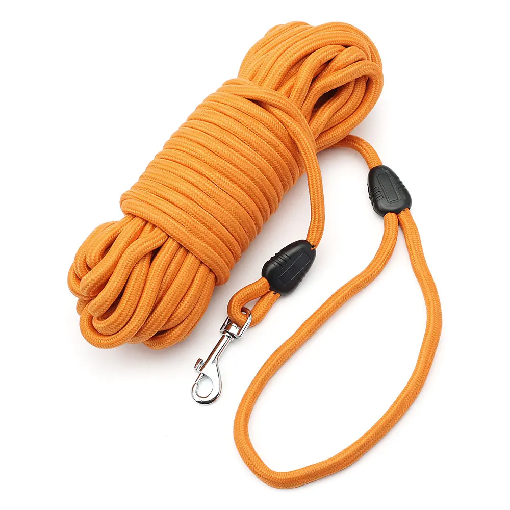 8mm Dog Leashes Long Pet Leash Outdoor Puppy Cat Dog Training Walking Rope 5M/10M/15M