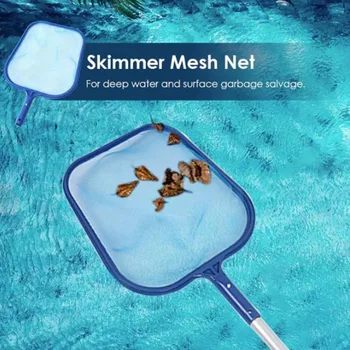 

Swimming Pool Salvage Net Leaf Blower Fine Mesh Pool Net Professional Pool Skimmer Cleaning Pool Rake Pool Cleaning Supplies