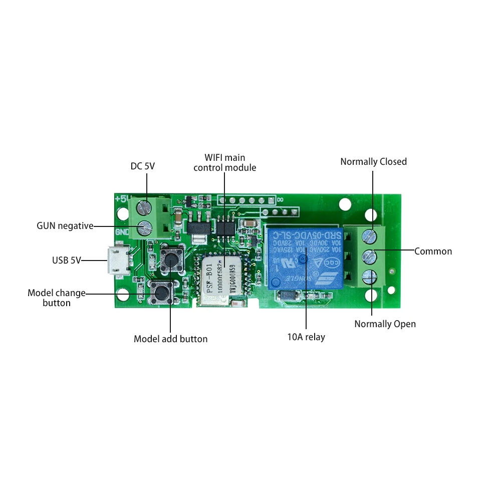 Sonoff DC5V Wifi релейный переключатель модуль беспроводной умный переключатель приложение Дистанционное Голосовое управление таймер переключатель для Alexa для Google Home