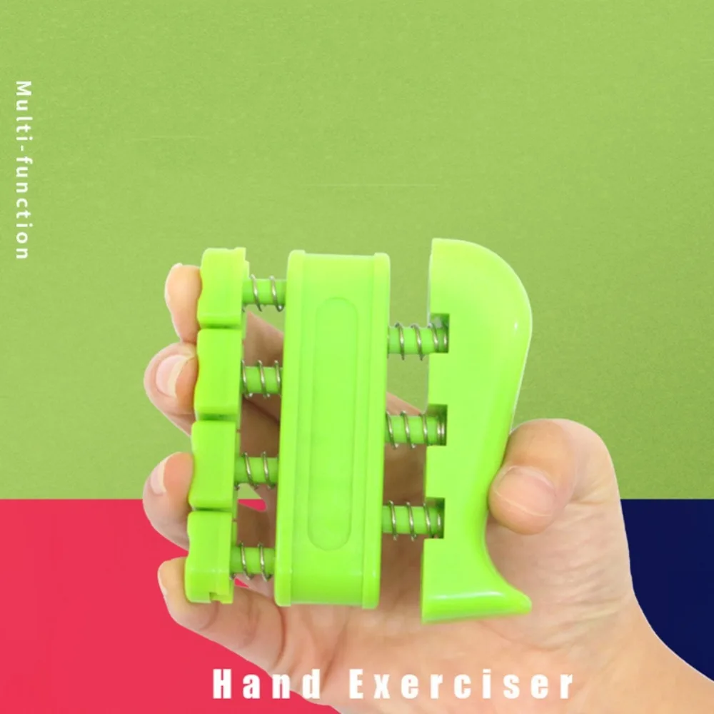Two-way Grip Hand Exerciser Gripper Portable Fitness Finger Power Trainer Hand Workout Strengthener Hand Piano Grip Exerciser