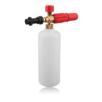 

High Pressure HD Brass Foam Gun With 1L Measuring Bottle For Karcher K Series Vehicle Car Washer Compatible Snow Foam Lance