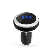 Портативный lcd умный Bluetooth беспроводной Автомобильный MP3 музыкальный плеер fm-передатчик Радио пульт дистанционного управления громкой связи с микрофоном Поддержка TFCard