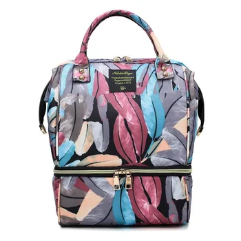 

Maternity Mummy Bag Multi-function Large Capacity Maternal Child Nappy Bag Waterproof Insulation Diaper Bag Shoulder Backpack