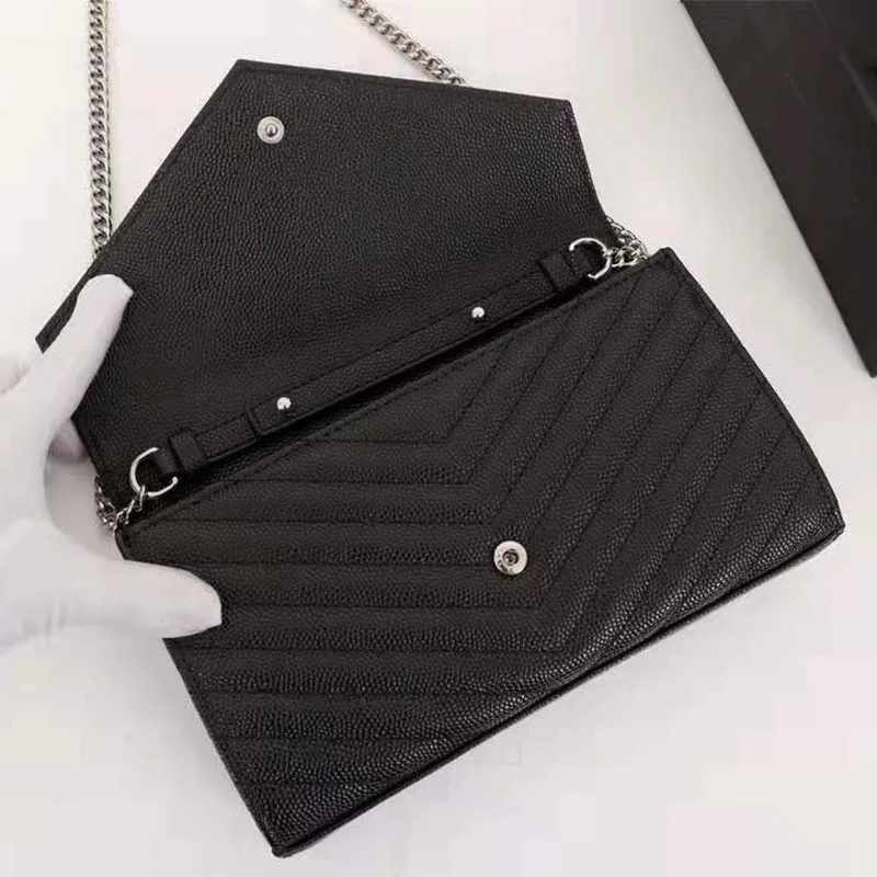 Luxury Handbags Clutch Bag For Women Classic Design Shoulder Bag Purses Top Quality Lady's Real leather Messenger Envelope Bags