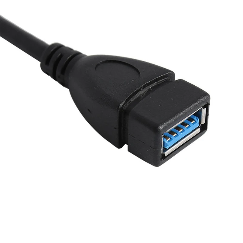USB 3 0 Angle 90 Degree Extension Cable Male to Female Adapter Cord Data Left Tpa6120 Headphone Amplifier Board